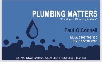 Plumbing Matters